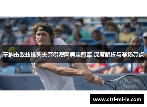 辛纳击败兹维列夫夺得澳网男单冠军 深度解析与赛场亮点