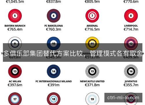 多俱乐部集团替代方案比较,管理模式各有取舍 多俱乐部集团替代方案比较,管理模式各有取舍